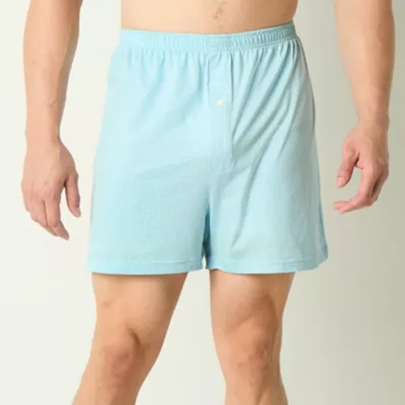 Stafford Knit Mens Big and Tall 4 Pack Boxers 302601