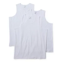 Shaquille O'Neal XLG™ Activated Cooling Mens Crew Neck Sleeveless 3 Pack Big and Tall Tank