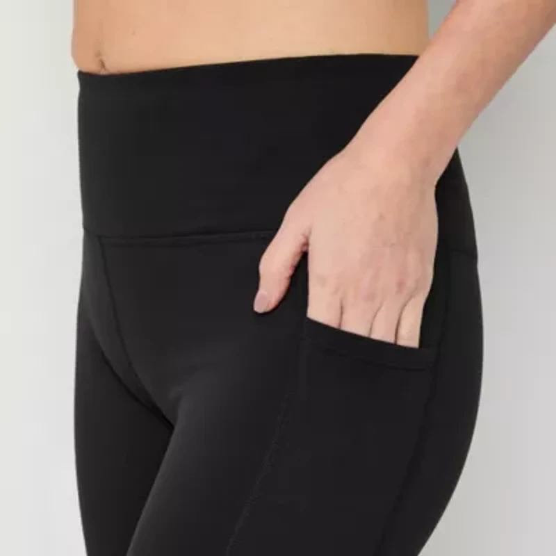 Xersion EverUltra Womens High Rise Quick Dry 8 Inch Bike Short
