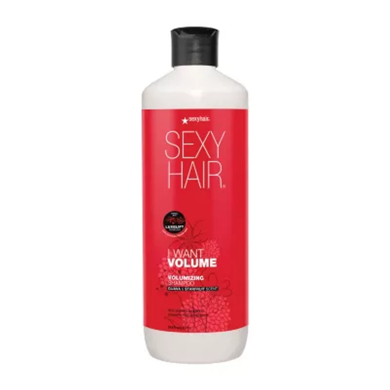Sexy Hair I Want Volume Shampoo 33 oz.
