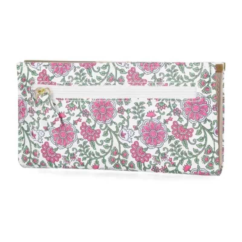 Mundi Slim Clutch Womens RFID Blocking Fold Wallet