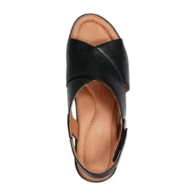 Easy Spirit Womens Cecee Strap Sandals