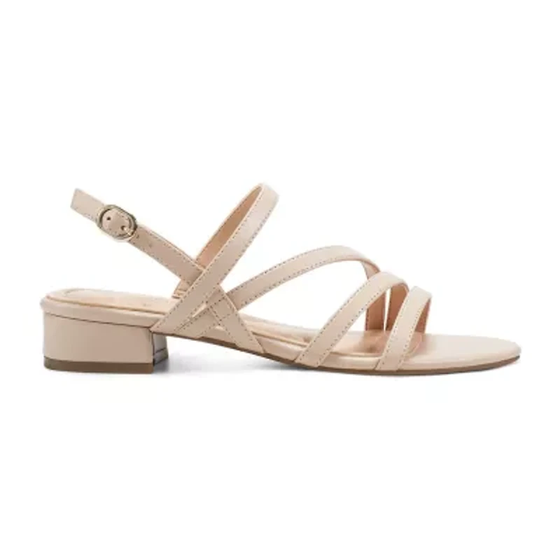 Easy Spirit Womens Gretel Adjustable Strap Flat Sandals