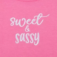 Baby Essentials Girls 3-pc. Short Set