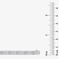 (I / I1) Womens 10K Gold 7.25 Inch or 8 Link Bracelet