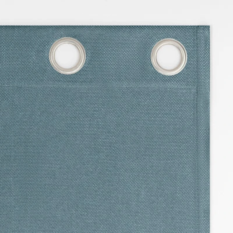 Sun Zero Atmosphere Grommet Top 100% Blackout Single Curtain Panel