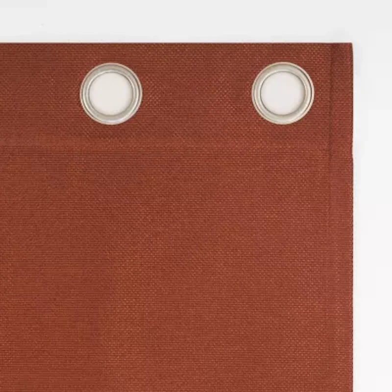 Sun Zero Atmosphere Grommet Top 100% Blackout Single Curtain Panel