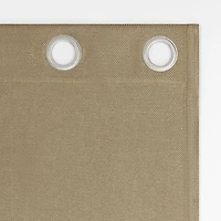 Sun Zero Atmosphere Grommet Top 100% Blackout Single Curtain Panel