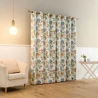 Sun Zero Atmosphere Blanchette Grommet Top 100% Blackout Single Curtain Panel
