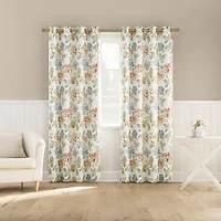 Sun Zero Atmosphere Blanchette Grommet Top 100% Blackout Single Curtain Panel