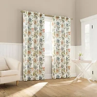 Sun Zero Atmosphere Blanchette Grommet Top 100% Blackout Single Curtain Panel