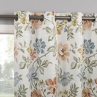 Sun Zero Atmosphere Blanchette Grommet Top 100% Blackout Single Curtain Panel