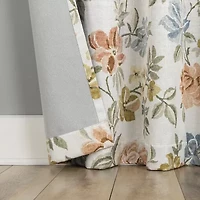 Sun Zero Atmosphere Blanchette Grommet Top 100% Blackout Single Curtain Panel