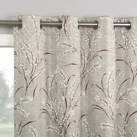 Sun Zero Atmosphere Darley Grommet Top 100% Blackout Single Curtain Panel