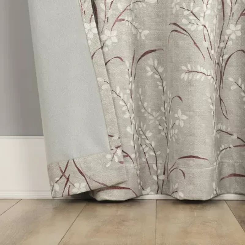 Sun Zero Atmosphere Darley Grommet Top 100% Blackout Single Curtain Panel