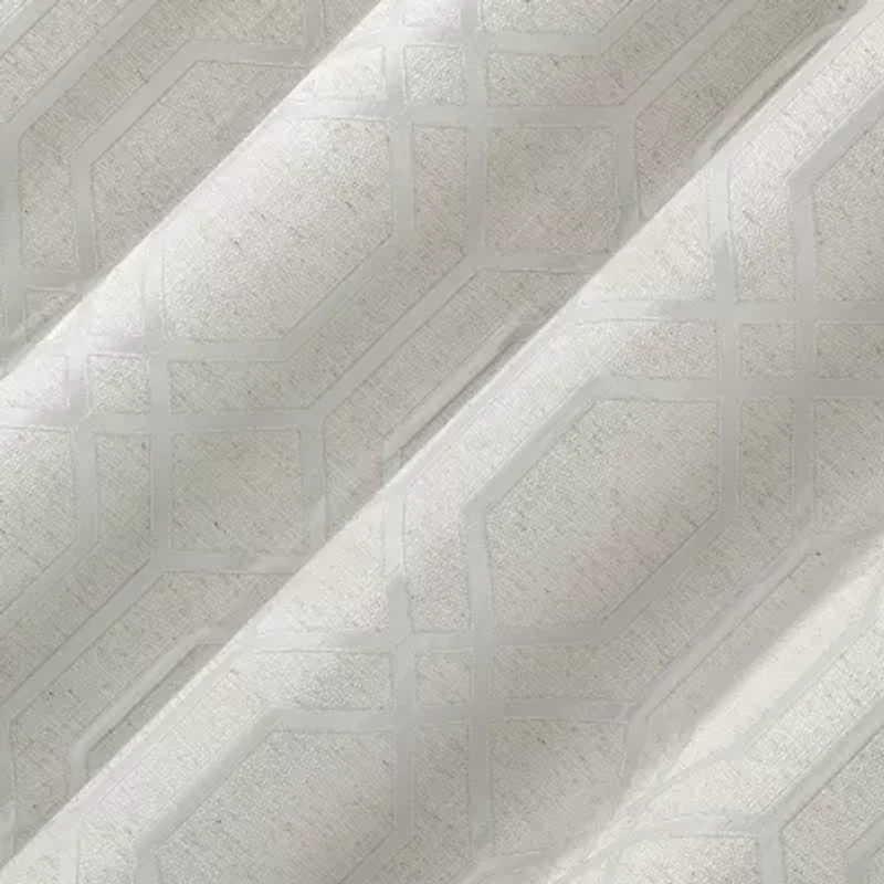 Sun Zero Atmosphere Davenport Grommet Top 100% Blackout Single Curtain Panel