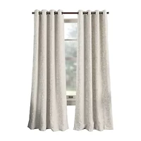Martha Stewart Acadia Grommet Top Blackout Single Curtain Panel