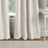 Martha Stewart Acadia Grommet Top Blackout Single Curtain Panel