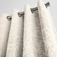 Martha Stewart Acadia Grommet Top Blackout Single Curtain Panel