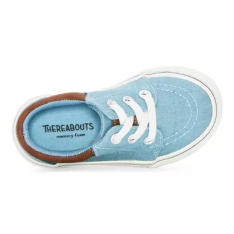 Thereabouts Lil Knox Boys Round Closed Toe Slip-On Shoe