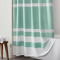 Madison Park Spa Waffle 3M Scotchgard™ Shower Curtain