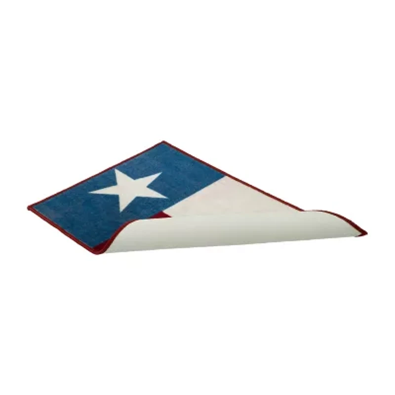 Avanti Texas Flag Bath Rug