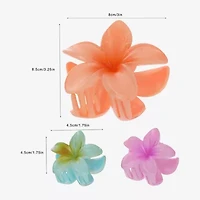 Arizona Hibiscus Flower 3-pc. Hair Clip