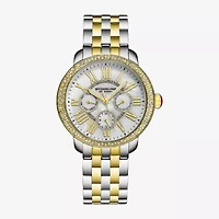 Stuhrling Womens Two Tone Stainless Steel Bracelet Watch 4081.4