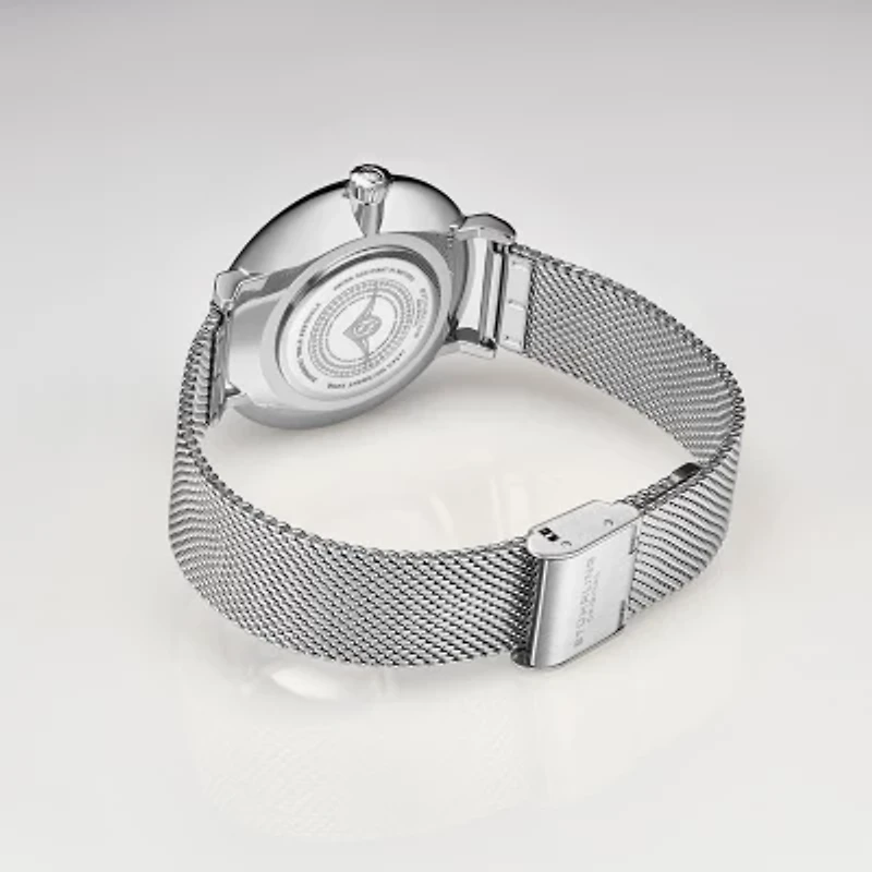 Stuhrling Womens Silver Tone Stainless Steel Strap Watch 793a.02