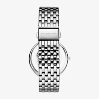 Stuhrling Womens Silver Tone Stainless Steel Bracelet Watch 3929.2