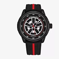 Stuhrling Mens Black Strap Watch