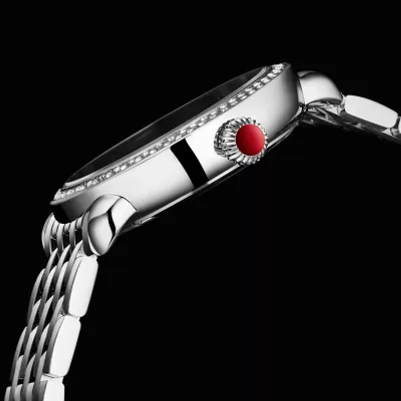 Stuhrling Womens Silver Tone Stainless Steel Bracelet Watch 4074.2