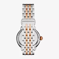 Stuhrling Womens Two Tone Stainless Steel Bracelet Watch 4074.4