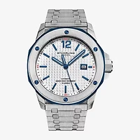 Stuhrling Mens Automatic Silver Tone Stainless Steel Bracelet Watch 4047.2