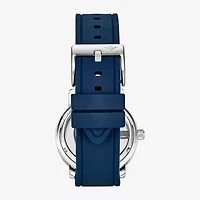 Stuhrling Mens Blue Strap Watch 3915.1