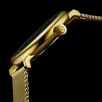 Stuhrling Womens Gold Tone Stainless Steel Strap Watch 793a.04