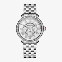 Stuhrling Womens Silver Tone Stainless Steel Bracelet Watch 4081.1