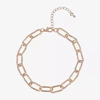 Bijoux Bar Womens 9 Inch Cable Ankle Bracelet