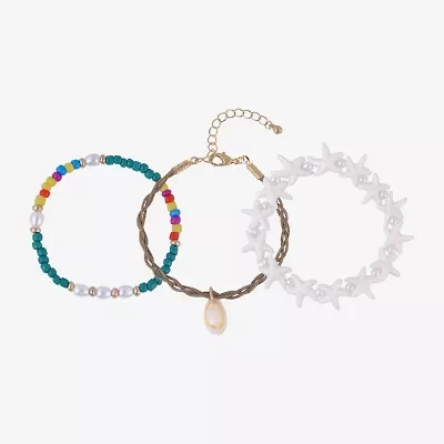 Arizona Unisex 3-pc. Bracelet Set