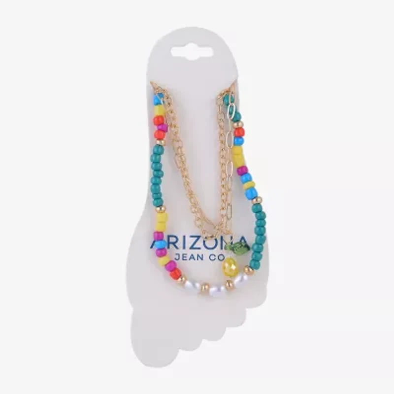 Arizona Unisex 9 Inch Cable Ankle Bracelet