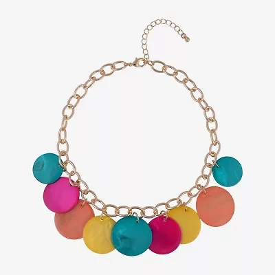 Mixit Womens 16 Inch Statement Necklace