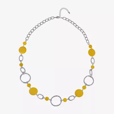 Mixit Womens 32 Inch Link Necklace