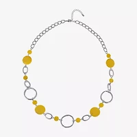 Mixit Womens 32 Inch Link Necklace