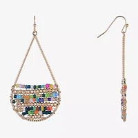 Mixit Womens Drop Earrings