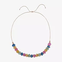 Mixit Womens 30 Inch Beaded Necklace