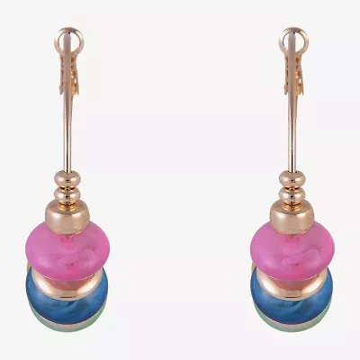 Mixit Womens 51mm Hoop Earrings