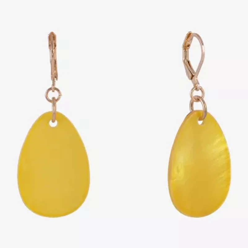 Mixit Womens Pear Drop Earrings