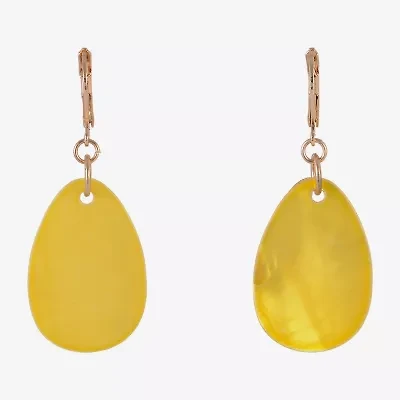 Mixit Womens Pear Drop Earrings