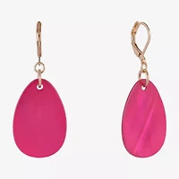 Mixit Womens Pear Drop Earrings