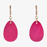 Mixit Womens Pear Drop Earrings